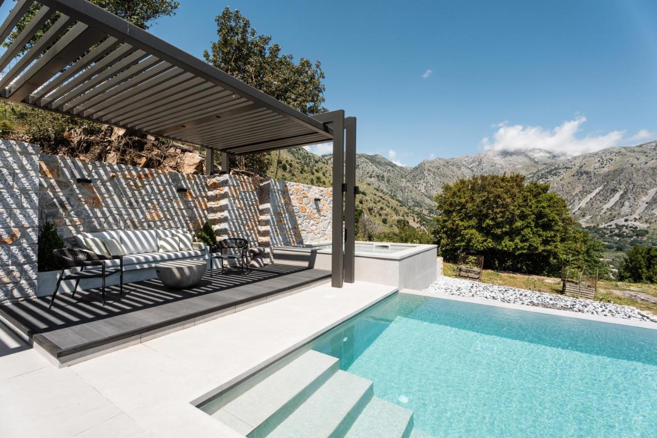 Eumelia Iconic Villa, With Heated Pool & Whirlpool, By Thinkvilla Asi Gonia Exterior foto